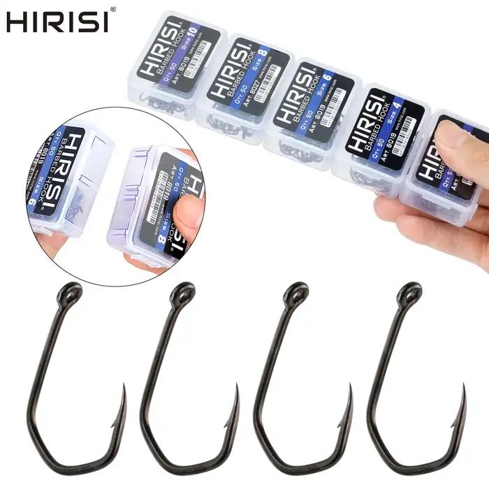 Hameçons de pêche à la carpe, hameçons à griffes pincées, revêtement en PTFE, hameçons à yeux en aci