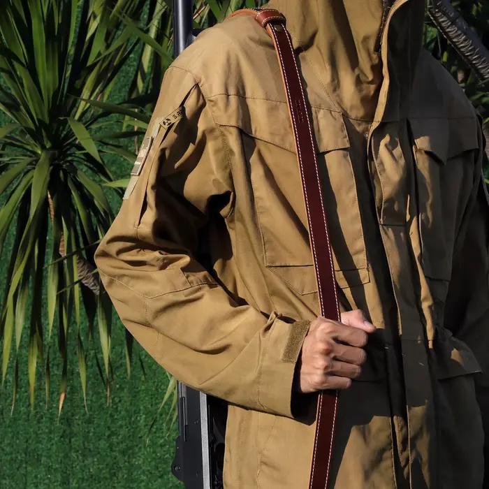 Sangle de fusil de chasse en cuir de buffle Tourbon réglable pour hommes occasions de chasse confortables et durables