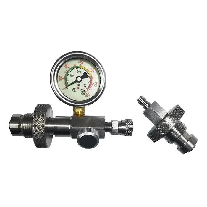 Nouveau HPA Air DIN cylindre de plongée décant égalisation Station de remplissage tuyau de pression