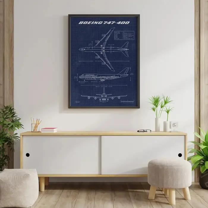 Affiche d'avion de l'armée de l'air