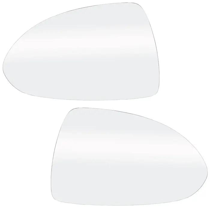 Pour Opel / Vauxhall Corsa D 2006 - 2014 E 2014 - 2020 porte gauche/droite rétroviseur latéral en verre chauffant convex