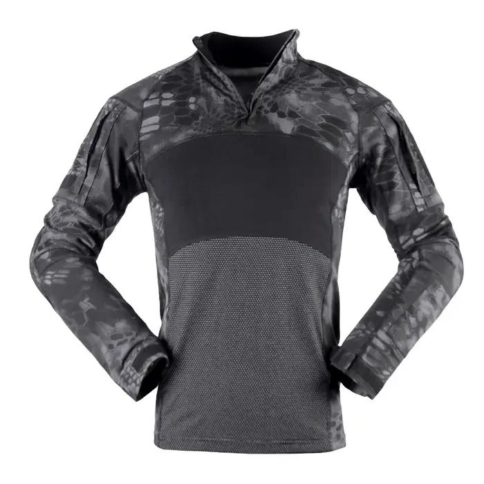 Airsoft Paintball chemises Multicam CP camouflage coton chemise tactique hommes armée militaire Combat T-Shirt vêtements de chasse résistant à l'usure