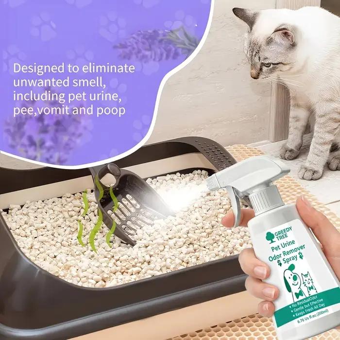 Spray anti-odeurs d'urine pour chiens et chats