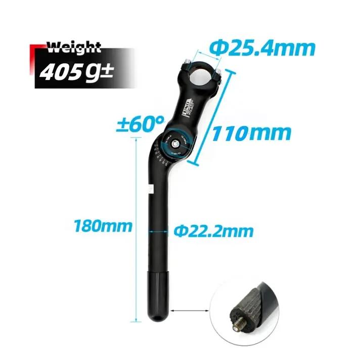 Tige d'alimentation de vélo réglable 31.8