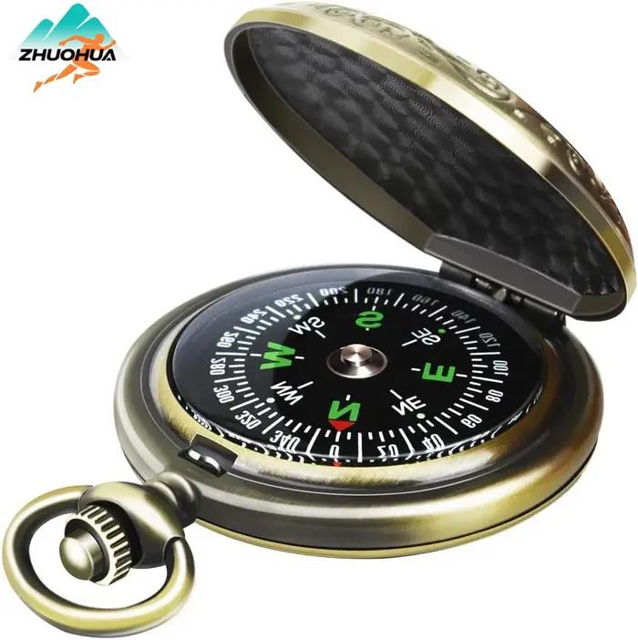 ZHUOHUA Boussole de randonnée pour le camping d'orientation