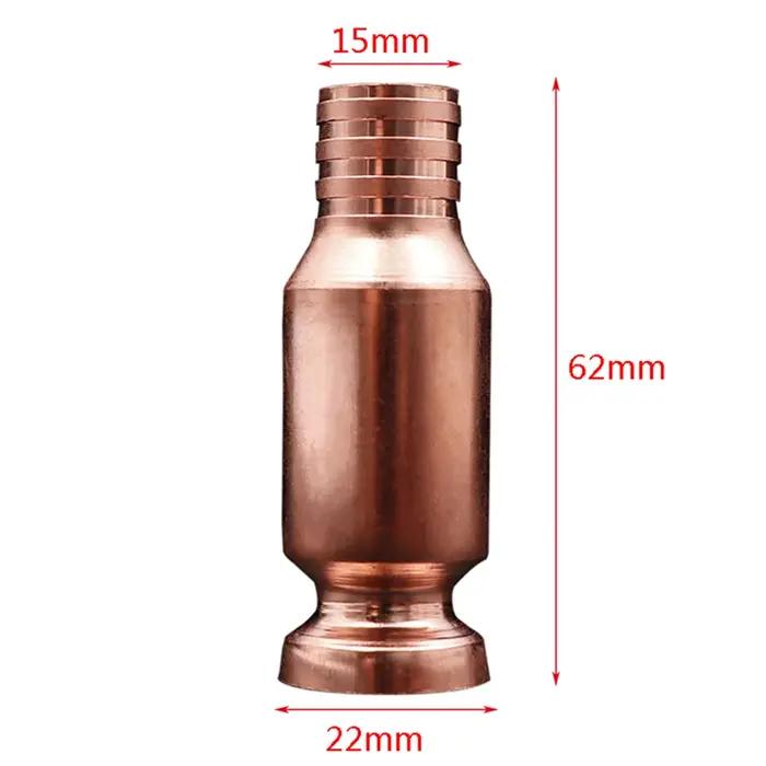 Pompe de siphon de gaz de ravitaillement en carburant en cuivre rouge, secoueur d'eau Jane, sécurité