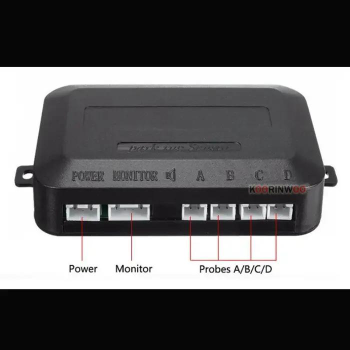 Koorinwoo Parktronic 4/6/8 avant avec radars arrière 16.5MM capteurs de stationnement plats haut-par