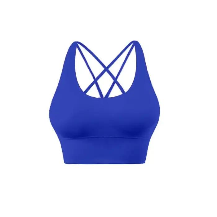 Soutien-gorge Push Up respirant et rembourré, éblles chocs, pour le sport, le yoga, le fitness, la c