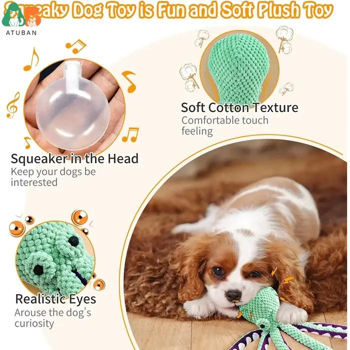 ATUBAN jouets pour chiens grinçants