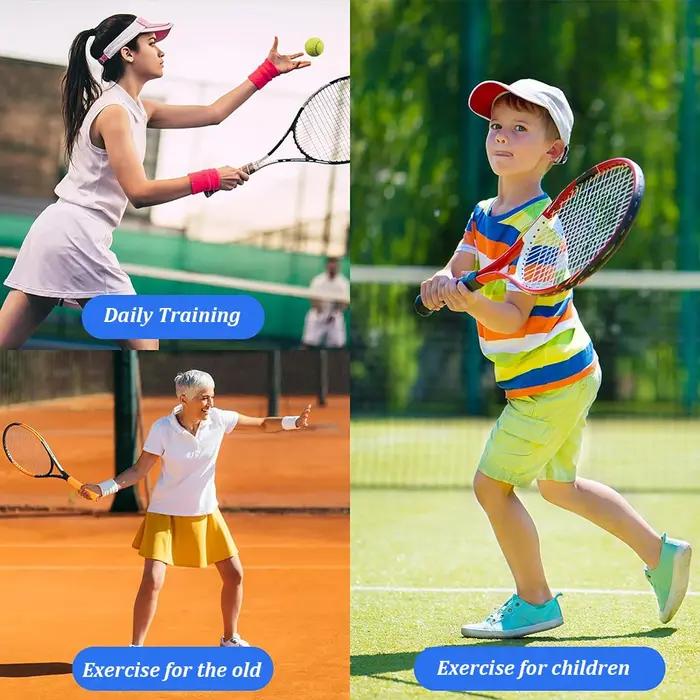 Balle d'entraînement de Tennis avec ficelle et plinthe à rebond