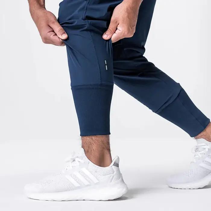 Pantalon de jogging cargo multi-poches à séchage rapide pour homme – Idéal pour la gym, le fitness,