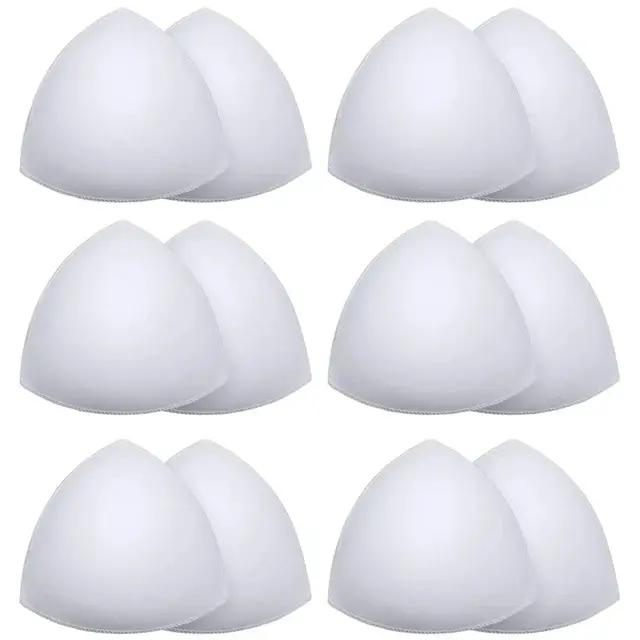 2/12 pièces coussinets de soutien-gorge éponge douce femmes Triangle
