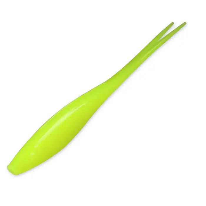 JOHNCOO 3 pièces flottant goutte tir appât souple leurre de pêche 180mm en forme de V queue fendue Swimbait ver Topwater