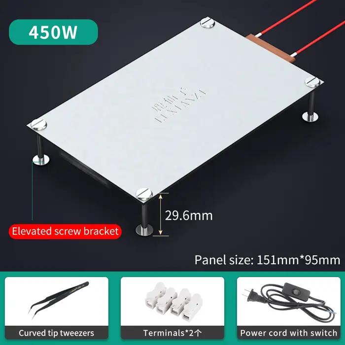 LUXIANZI – dissolvant Led en aluminium, Station de dessoudage BGA, plaque de fièvre PTC, préchauffag