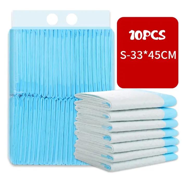 Couche de dressage super absorbante pour animaux de compagnie, coussinets de pisse pour chien, couche douce pour poulet, 10 pièces, 100 pièces