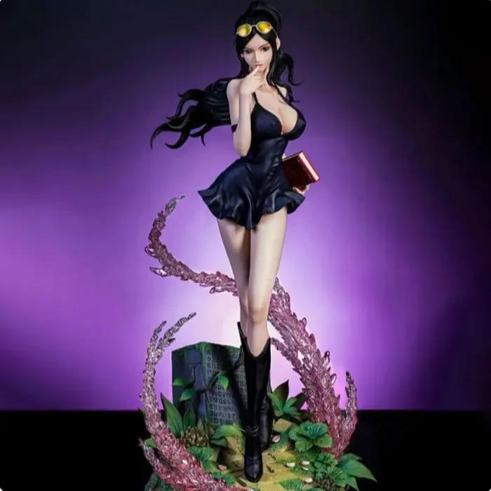 Ensemble de figurines d'anime, statue en résine de Nico Robin, modèle de collection, décoration de bureau pour collectionneur d'anime adulte