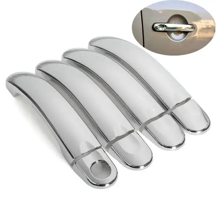 Couvercle de poignée de porte de voiture chromé, garniture, accessoires de style, pour Volkswagen VW