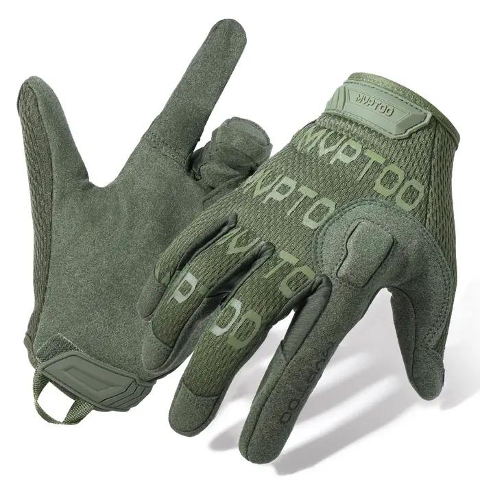 Gants tactiques camouflage homme avec écran tactile - Airsoft