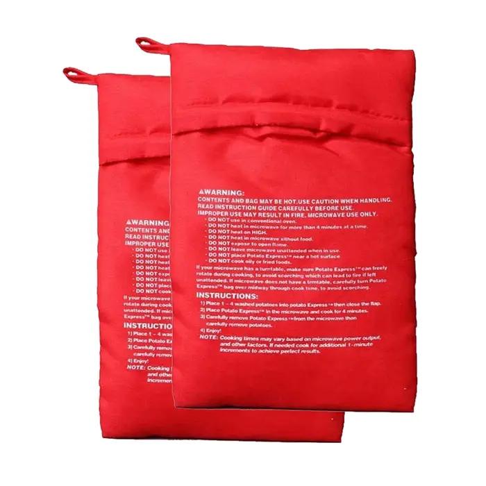 Sac de pommes de terre au micro-ondes réutilisable Express sac de cuiseur
