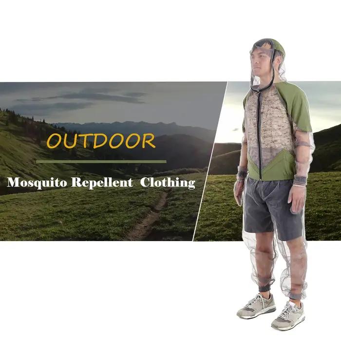 Combinaison répulsif anti-moustiques en maille