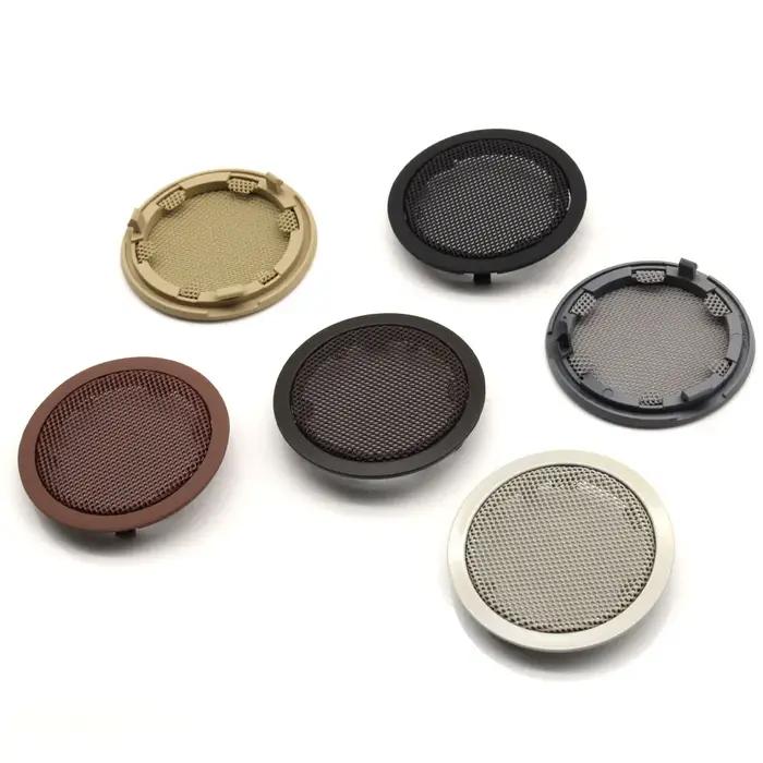 Couvercle de haut-parleur Tweeter de porte arrière noir, garniture de panneau de haut-parleur pour B