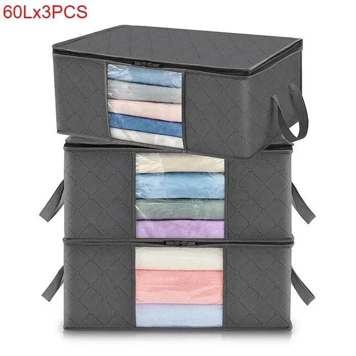 Sac de Rangement Pliable de Grande Capacité pour Vêtements