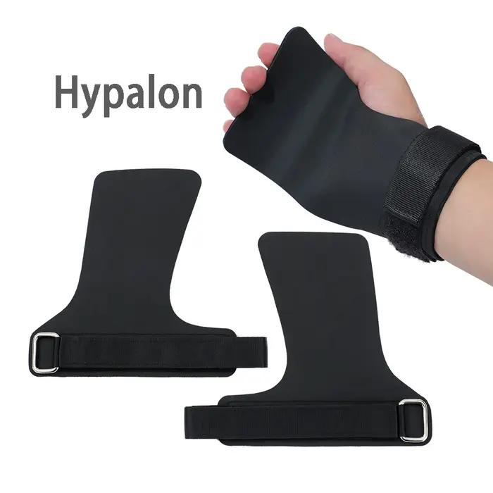 Une paire de poignées Hypalon sans trou pour Crossfit tractions entraînement croisé gymnastique WODS