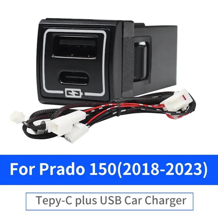 Approprié pour Toyota Série USB Prise De Charge PD Type C Rapide