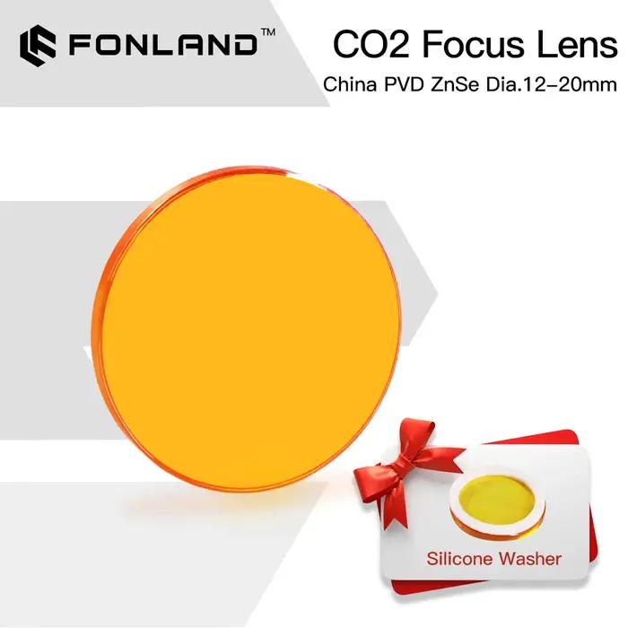 Lentille laser ZnSe pour machine de découpe et gravure laser CO2, précision et qualité supérieures, 12/15/18/19.05/20mm, distance focale 38.1/50.8/63.5/76.2/101.6/127mm, certifiée CE
