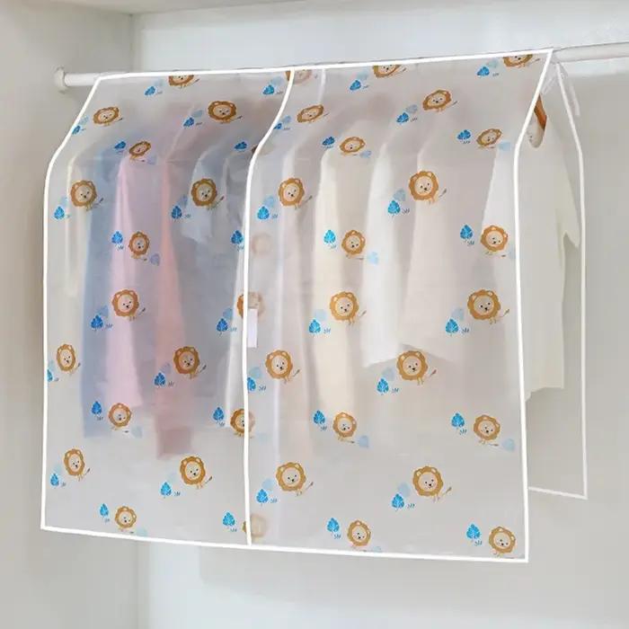 Housse de protection transparente pour vêtements