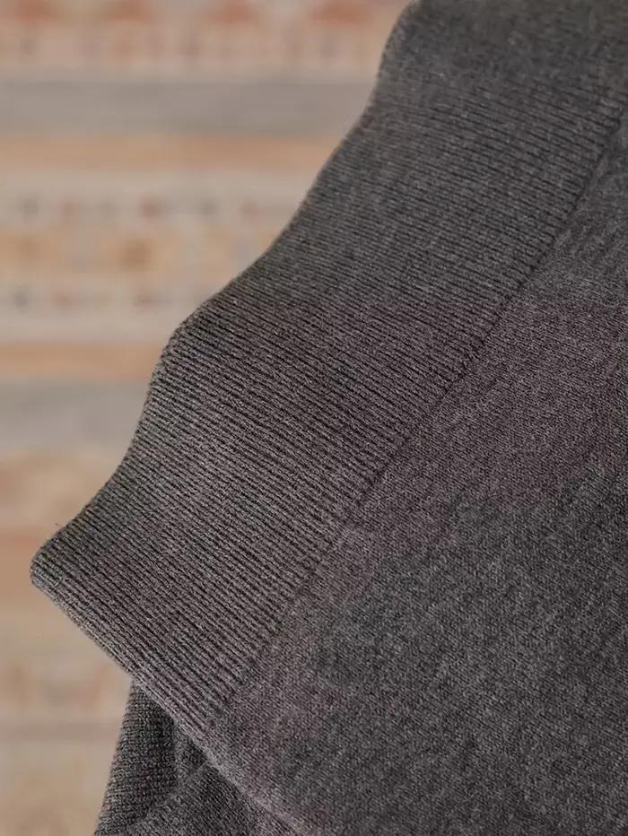 LVLAEA T-shirt en tricot pour hommes