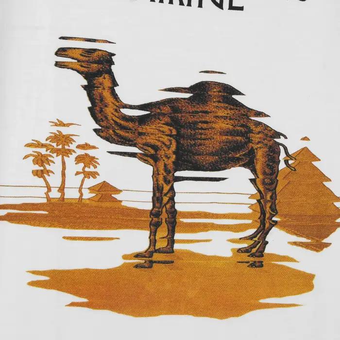 Camel Mirage T-Shirt Moonmadness Prog Rock Band Genesis oui roi cramoisi hommes été manches courtes coton vêtements chemise
