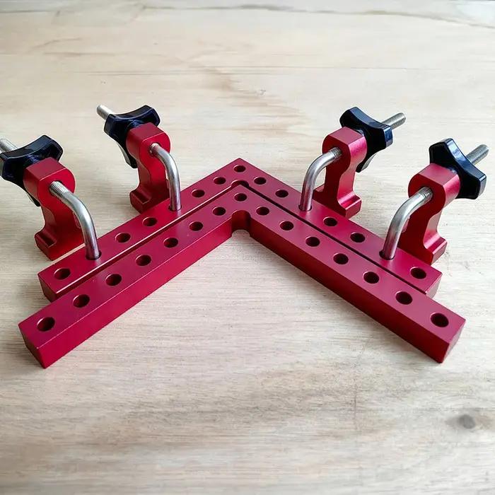 Pinces à Angle droit carrés de positionnement à 90 degrés, pour le travail du bois, pince d'angle, o