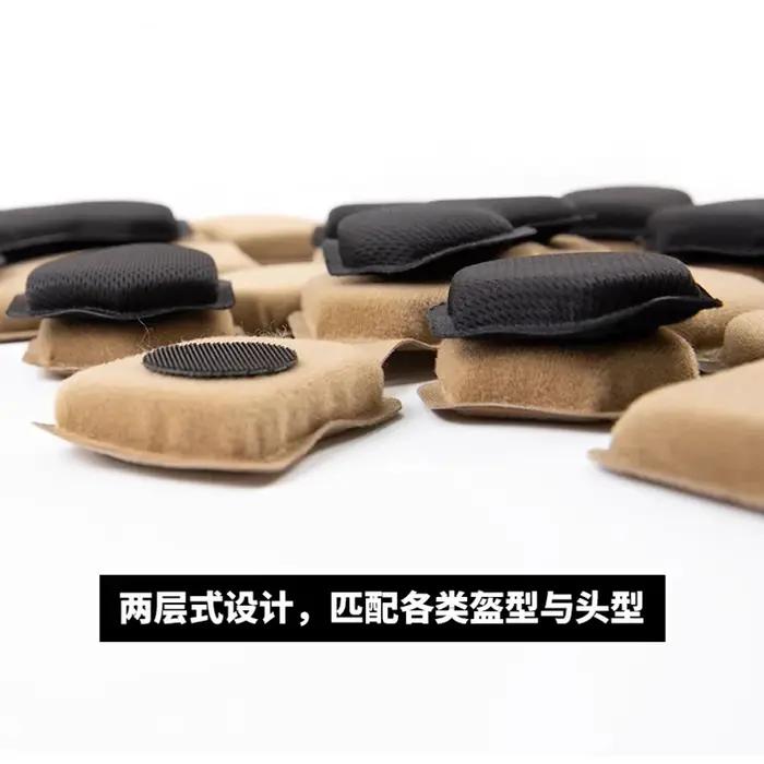 Coussin intérieur détachable FMA pour casque de chasse Wendy - Double couche mousse mémoire respirante