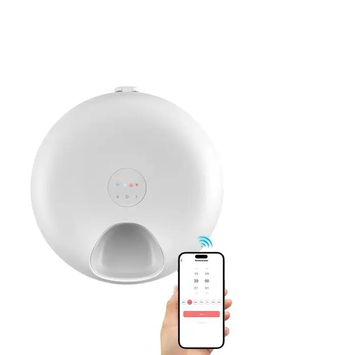 Distributeur automatique de nourriture humide rechargeable pour chats et chiens