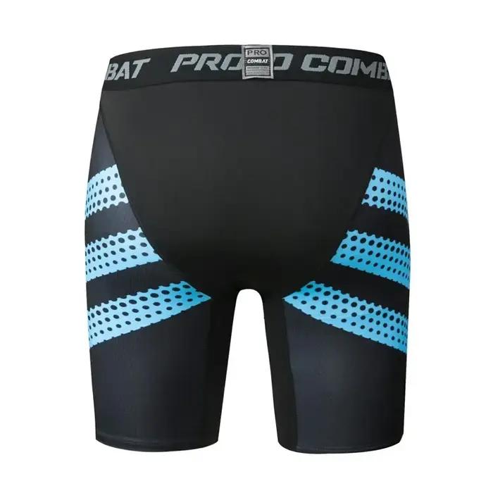 Short de Compression de basket-ball pour hommes, pantalon d'entraînement, haute élasticité, séchage
