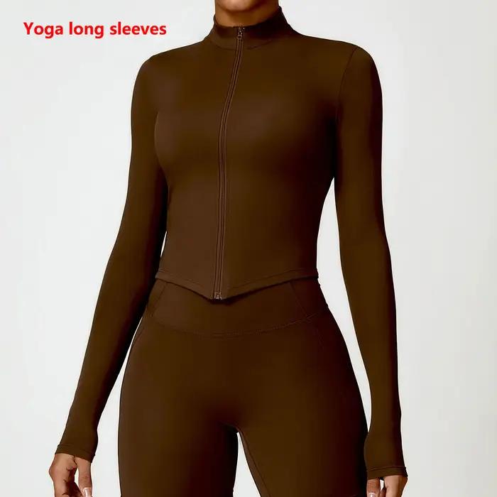 Chemise d'exercice de gymnastique pour femmes