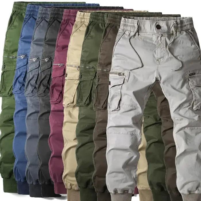 Pantalon de travail décontracté grande taille homme 8017 - Coupe loose coloris variés pour le loisir