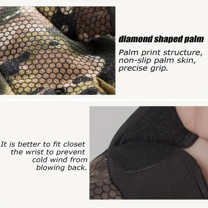 Gants de chasse tactiles hiver automne - Compatible écrans tactiles