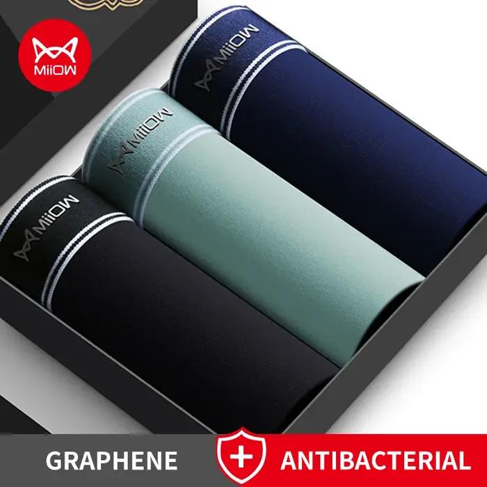 Boxers en coton pour hommes avec propriétés antibactériennes pour une hygiène optimale et confort durable occasions quotidiennes sportives
