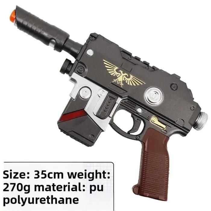Modèle de pistolet de jeu en PU pour cosplay et collection, jouet sécuritaire pour amateurs de fantasy, World of Warcraft, Assassin's Creed et autres univers de jeu