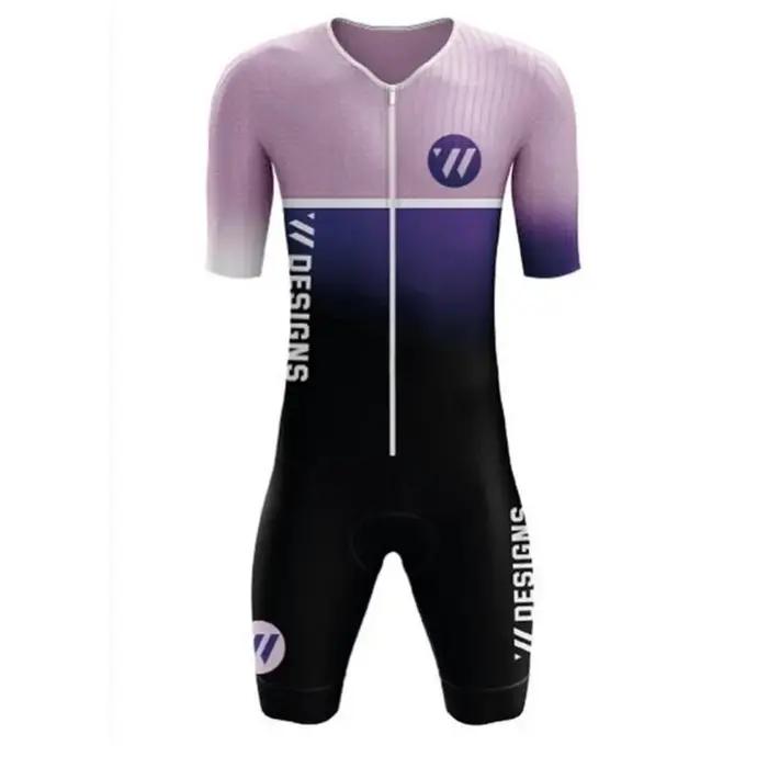 Combinaison de Triathlon à manches courtes pour hommes