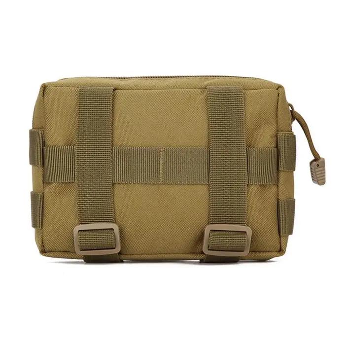 Le kit d'outils de transport quotidien en plein air peut être accroché sur le gilet extérieur, une ceinture de sac à dos en plein air