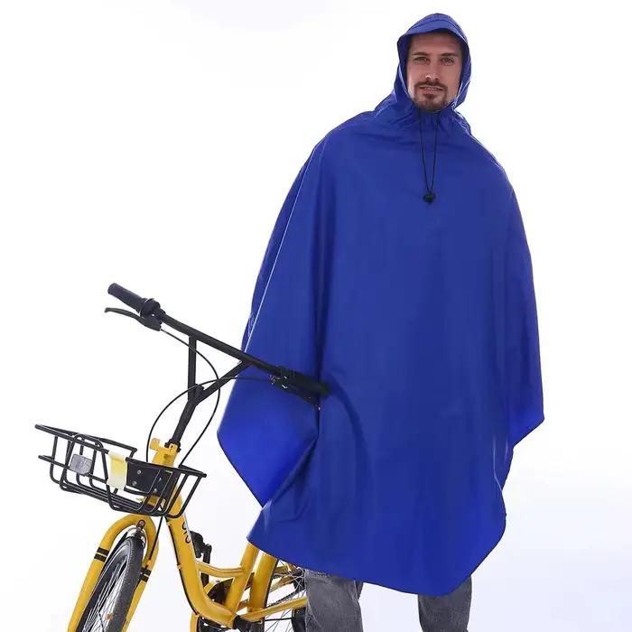 Imperméable, vêtements de pluie à capuche pour moto et vélo, Poncho de pluie pour cyclisme, Poncho d