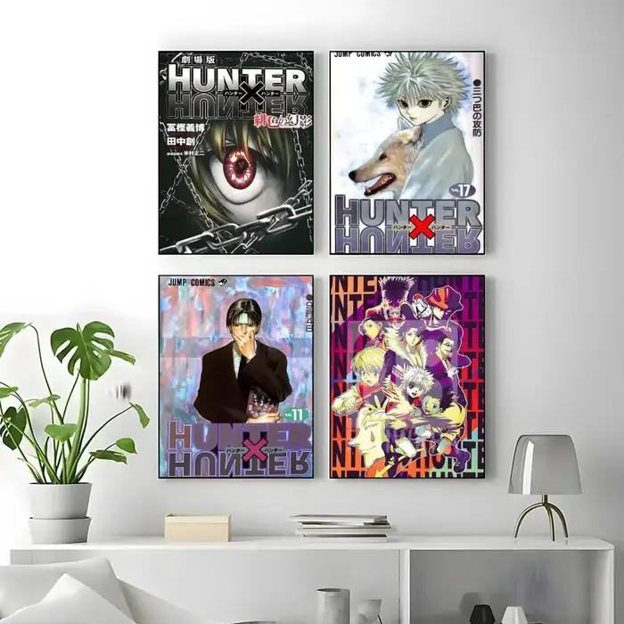 Affiche H-Hunter Hunter, impressions et affiches vintage de haute qualité pour la maison, le bar, le café, l'art mural esthétique.