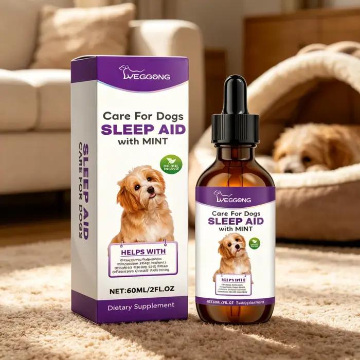 Gouttes de soutien au sommeil pour chiens YEGBONG