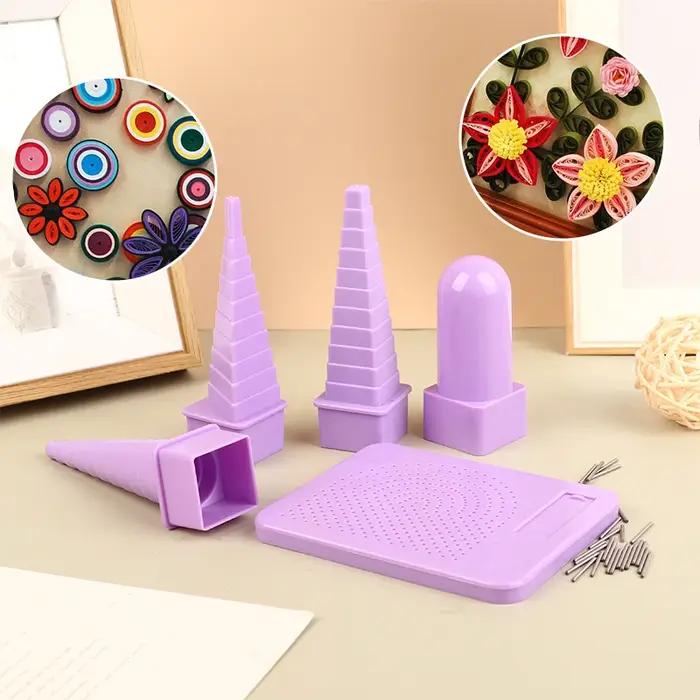 Fil de mandrin à 3 formes, rond, carré, Triangle, spirale, rouleau, Quilling, outils de modélisation, outils de fabrication de bijoux