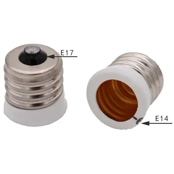 Support de lampe E17 à E14