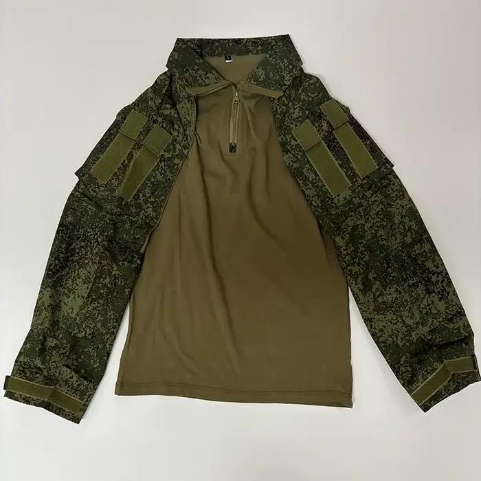 Combinaison Frog Suit EMR russe grande taille pour chasse discrète - T-shirt tactique manches courtes inclus
