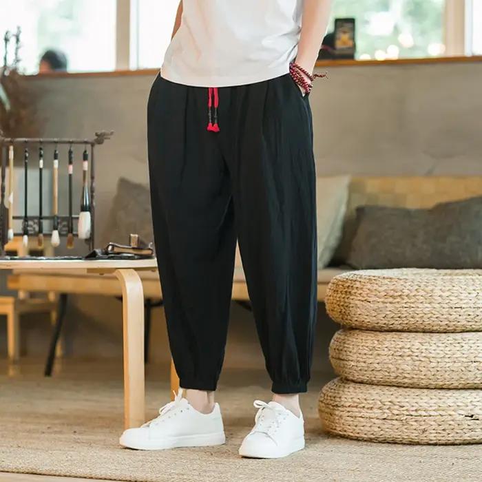 Pantalon décontracté japonais pour homme